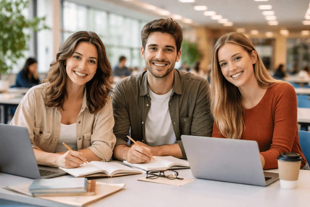 Estudiante revisando los requisitos y estudios necesarios para hacer un máster según su perfil académico y profesional.