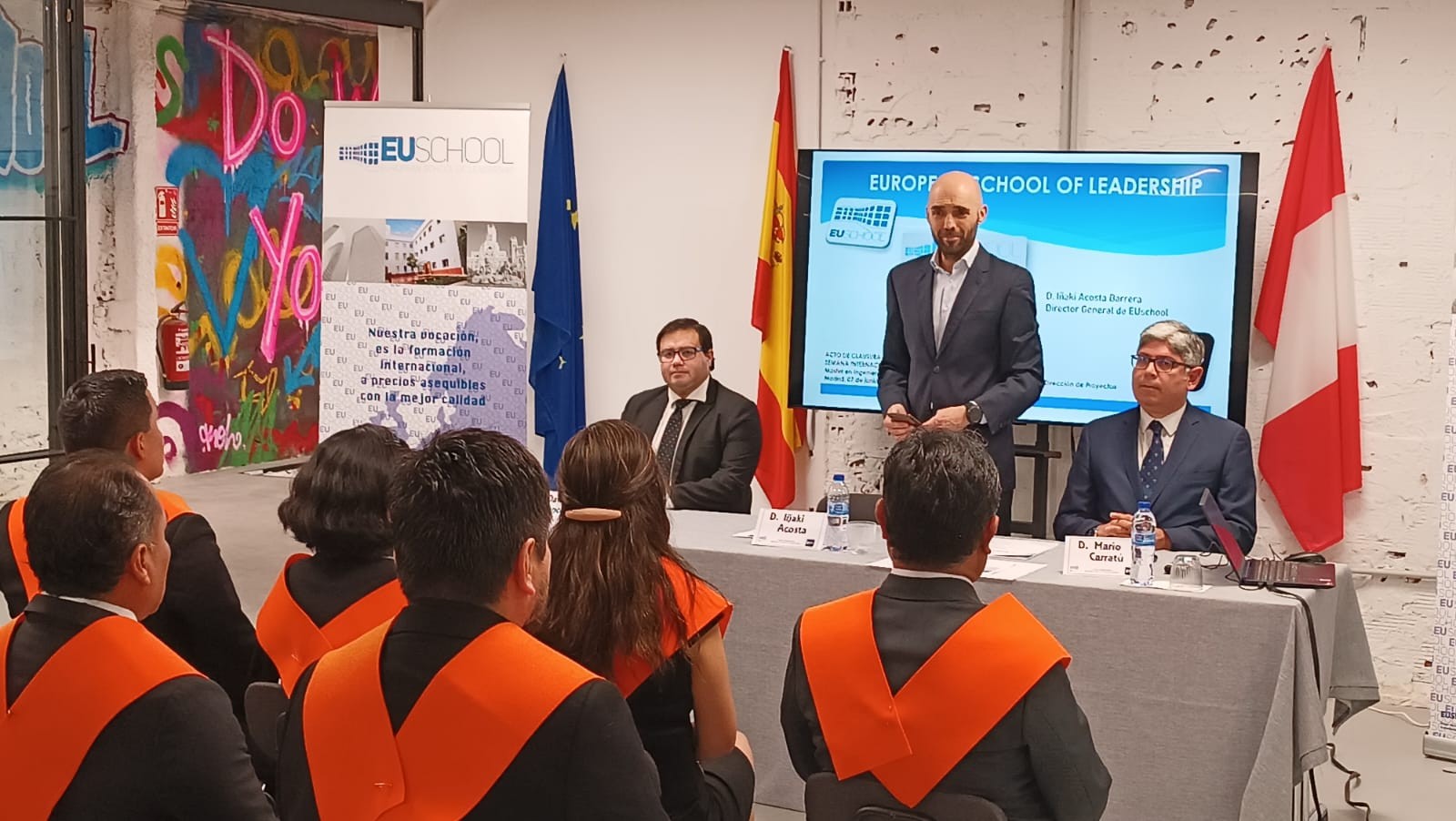 Acto de Clausura de la Semana Internacional de EUschool en Madrid